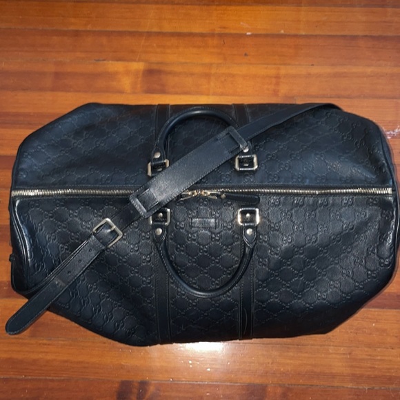 Gucci GG Signature Carry On Duffle Bag - Picture 2 of 16